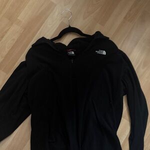 The North Face Black Full-Zip Fleece